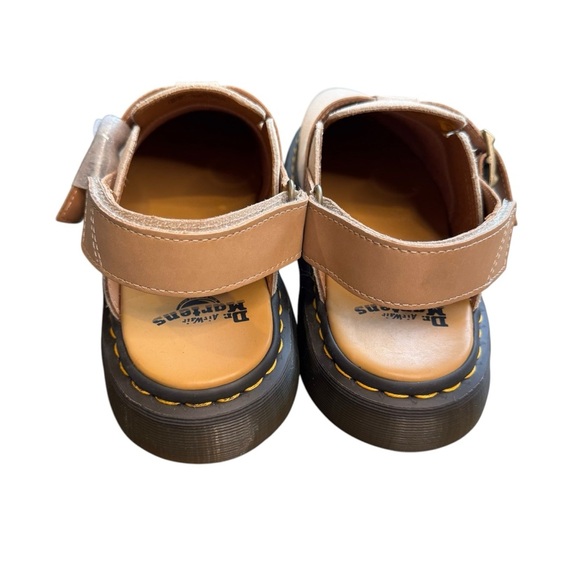 NWT Dr Martens JORGE II SUEDE SLINGBACK MULES Size Men's 11 Parchment Beige - Picture 6 of 9